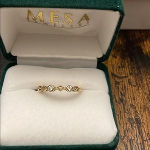 14KT Gold and Diamond Ring size 6.5